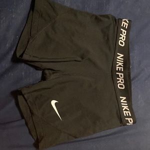 Nike Pro spandex shorts